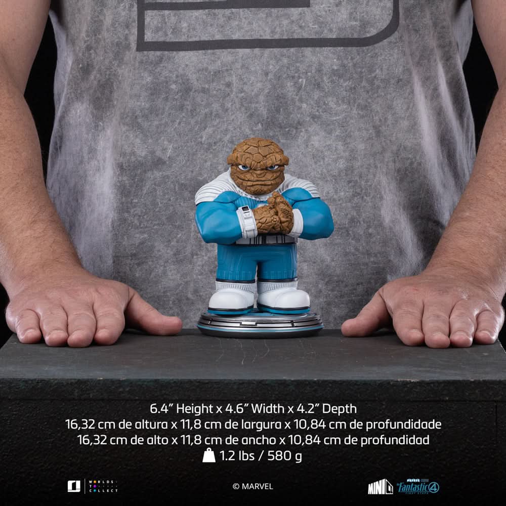 The Thing Fantastic Four: The First Steps Minico Statue - Iron Studios