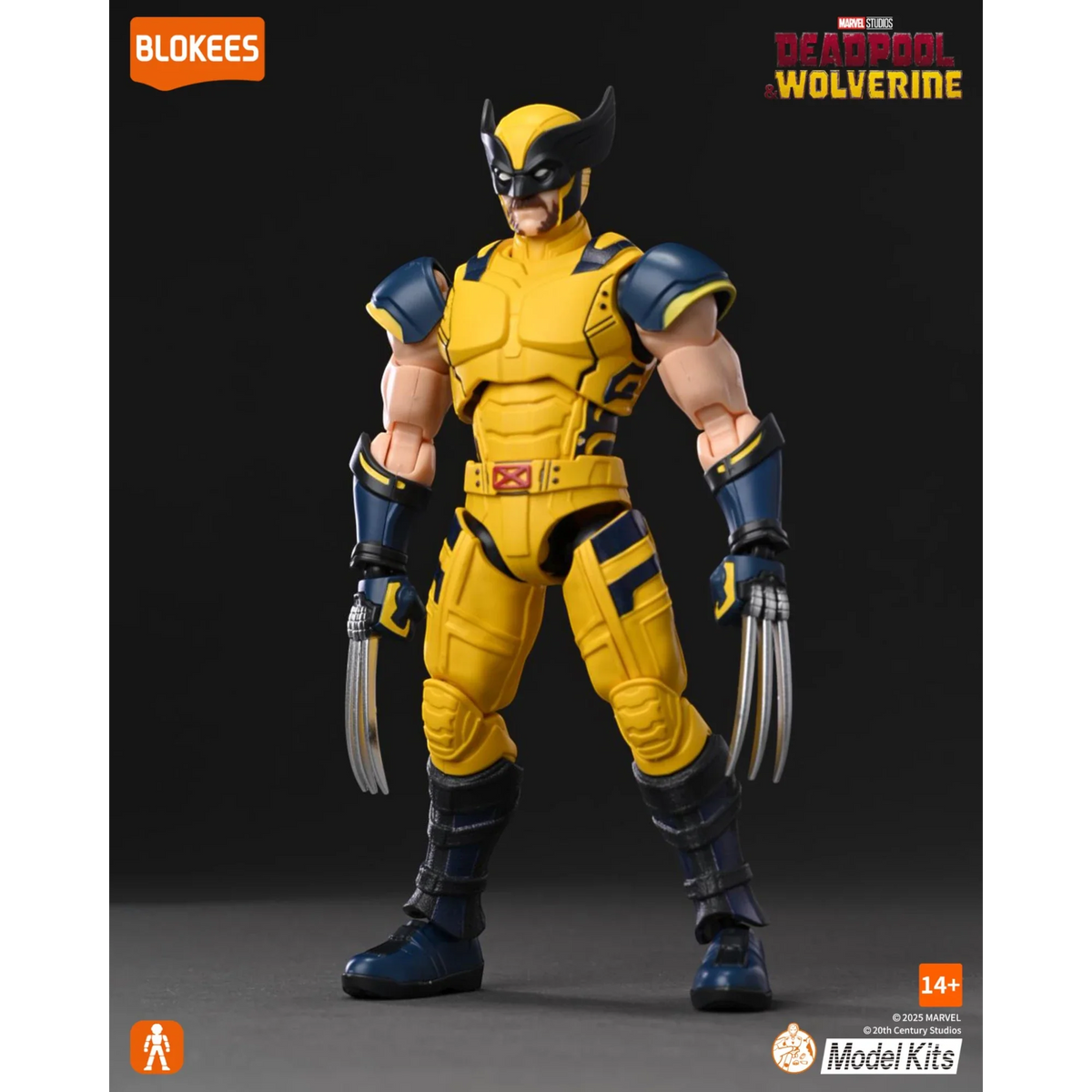 Blokees Wolverine Action Character - Model Kit