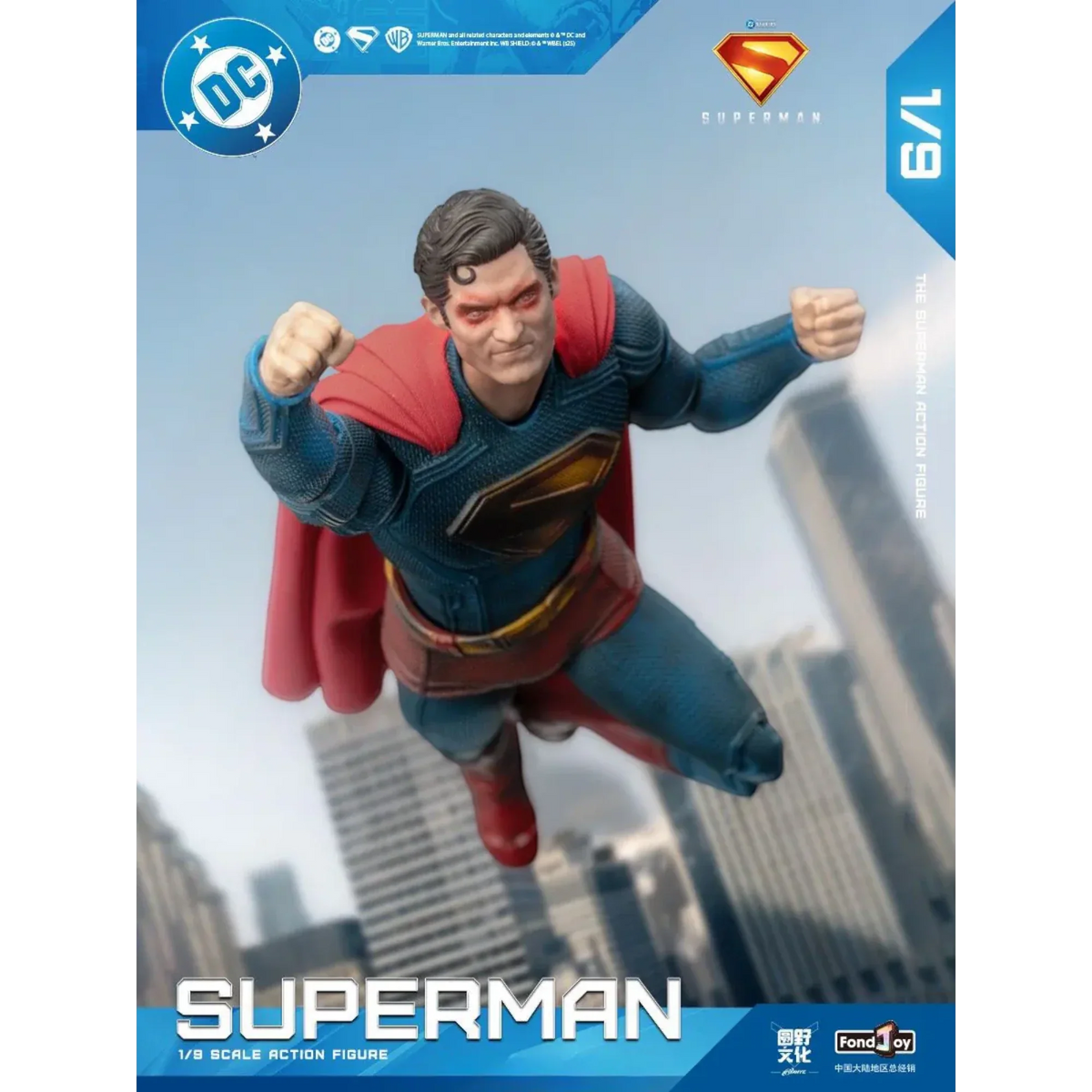 FondJoy Superman Battle Damage Edition Action Figure