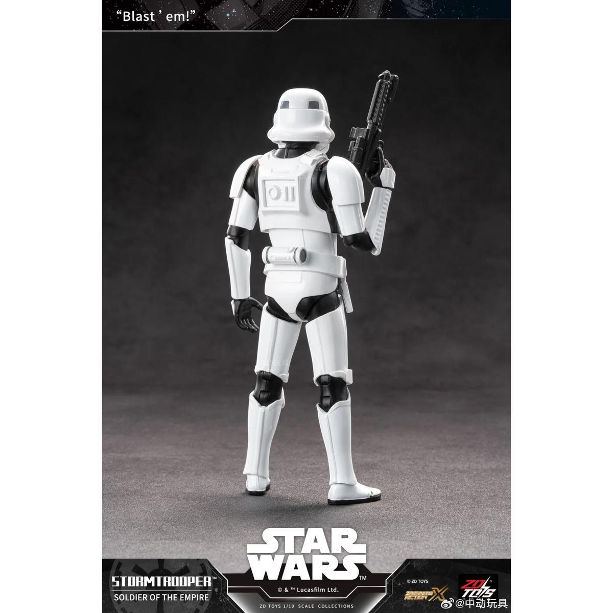 ZD Toys Stormtrooper Action Figure