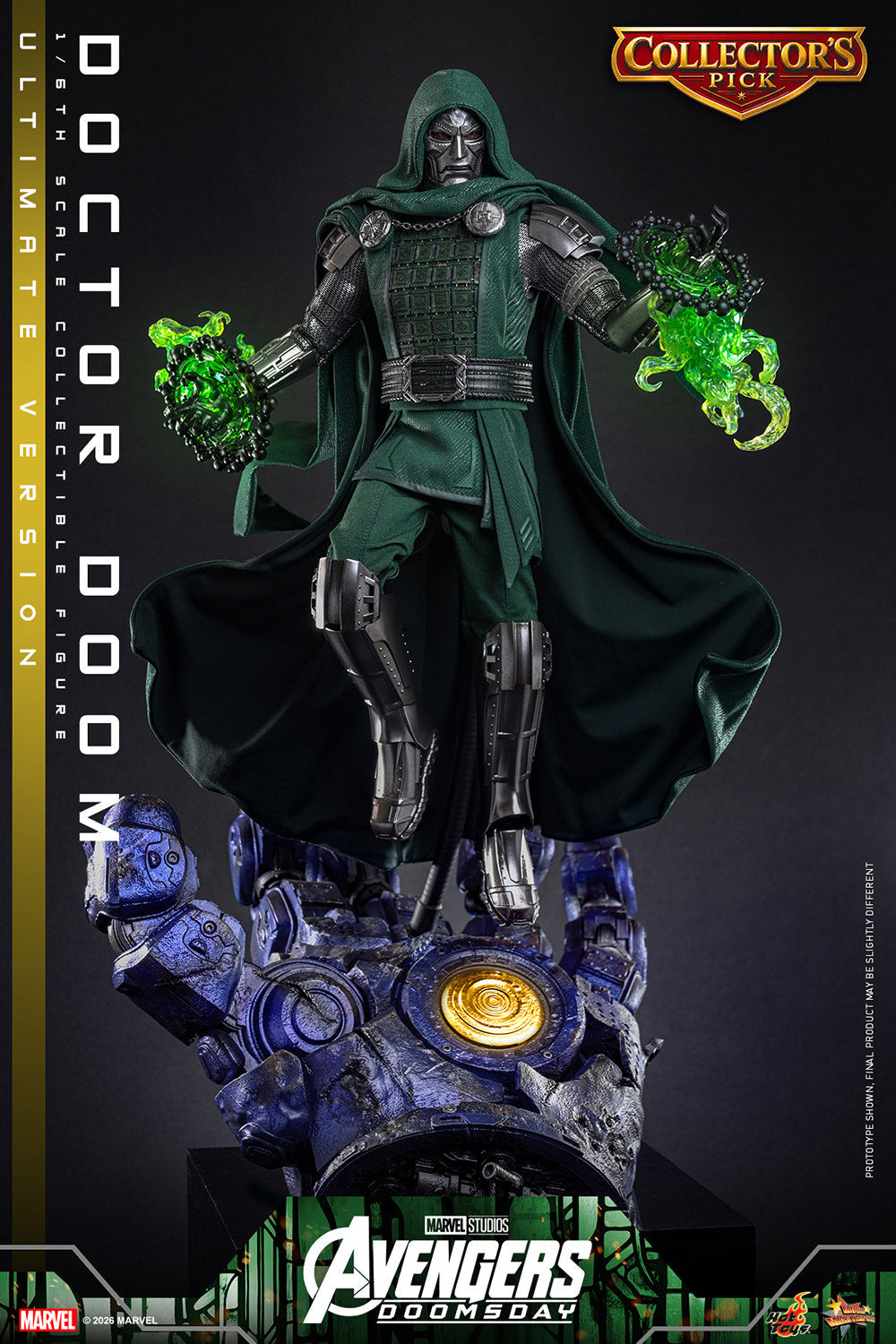 Hot Toys Doctor Doom (Avengers: Doomsday - Ultimate Version) 1/6 Scale Action Figure