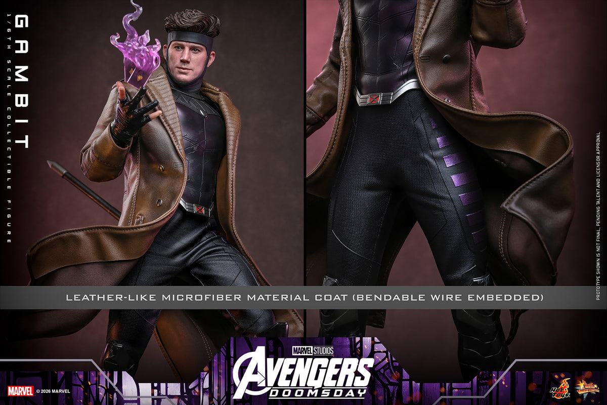 Hot Toys Gambit (Avengers: Doomsday) 1/6 Scale Action Figure