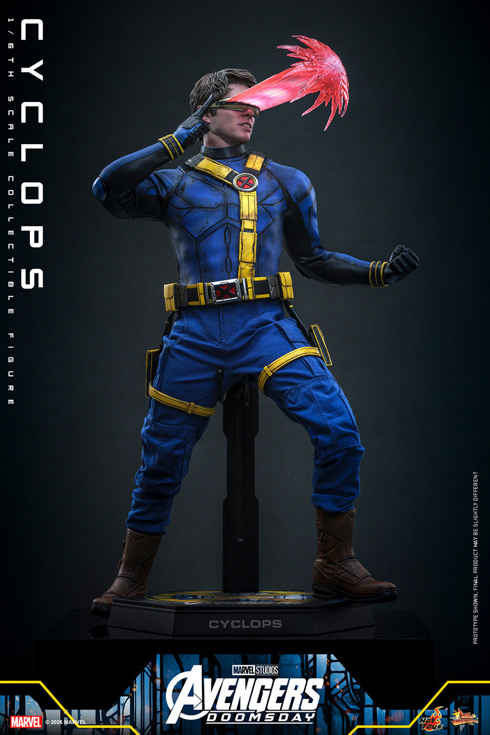Hot Toys Cyclops (Avengers: Doomsday) 1/6 Scale Action Figure