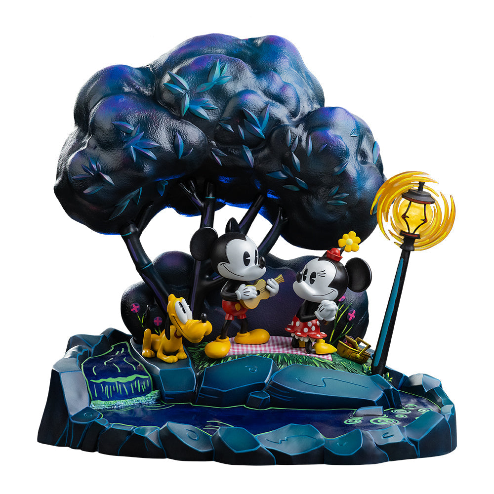 Pre-Order - Statue Mickey, Minnie and Pluto's Day at the Park - Disney Classics - Deluxe Art Scale 1/10