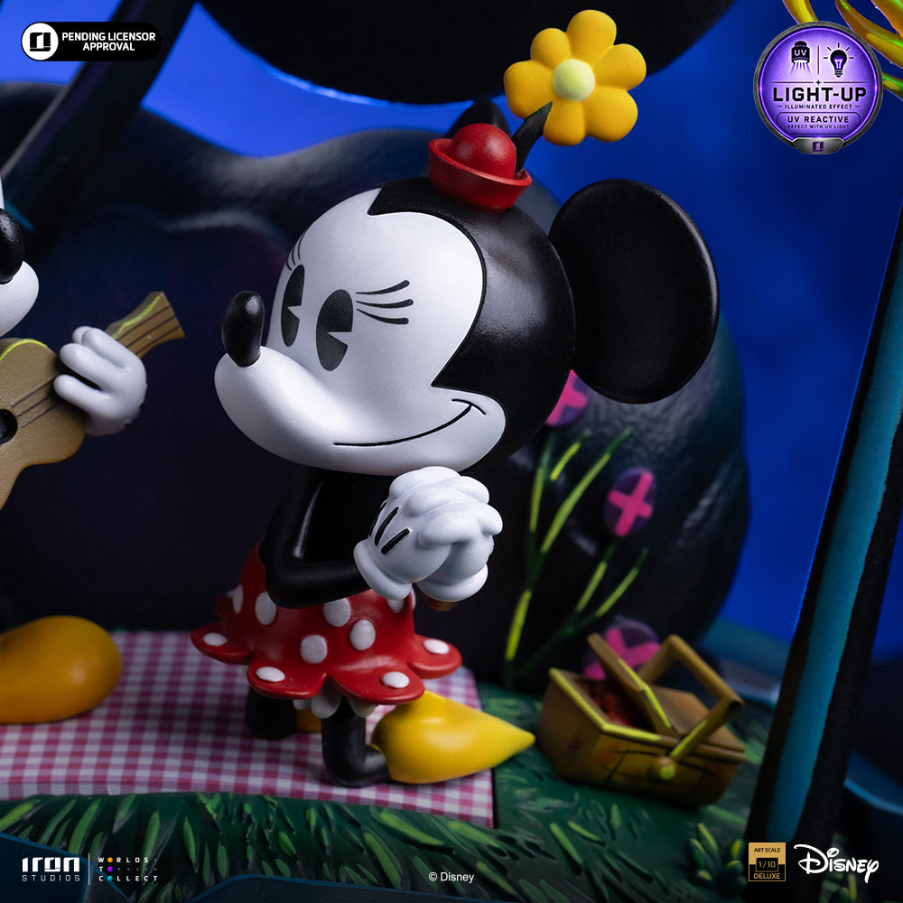 Pre-Order - Statue Mickey, Minnie and Pluto's Day at the Park - Disney Classics - Deluxe Art Scale 1/10