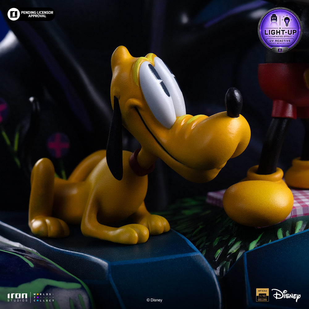 Pre-Order - Statue Mickey, Minnie and Pluto's Day at the Park - Disney Classics - Deluxe Art Scale 1/10