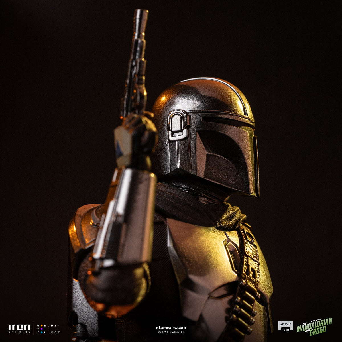 Mandalorian and Grogu Art Scale 1/10 Statue - Iron Studios