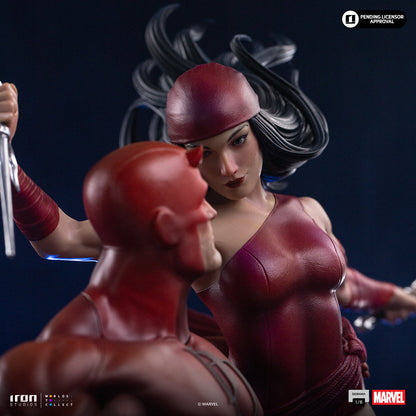 Pre-Order - Statue Daredevil and Elektra - Marvel Comics - Diorama 1/6 - Iron Studios