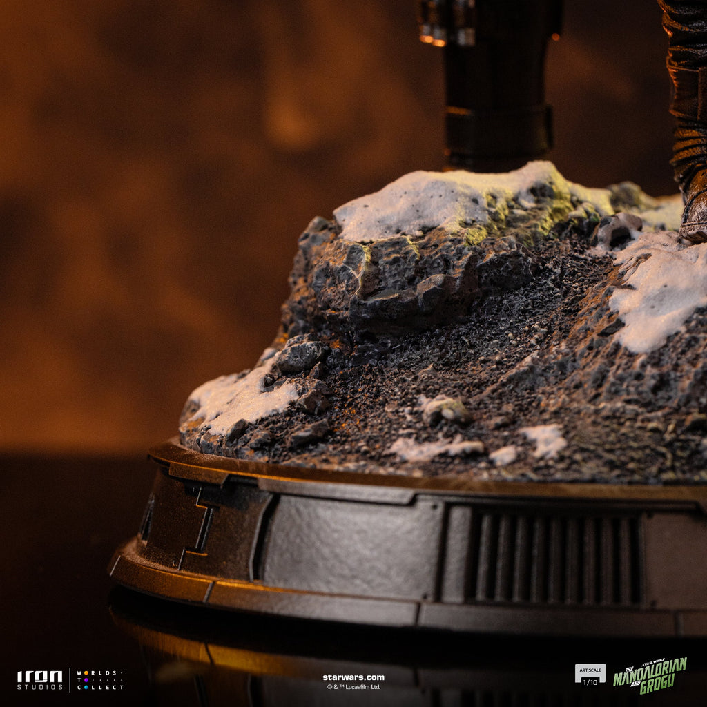 Mandalorian and Grogu Art Scale 1/10 Statue - Iron Studios