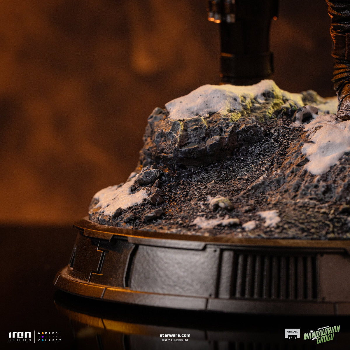 Mandalorian and Grogu Art Scale 1/10 Statue - Iron Studios