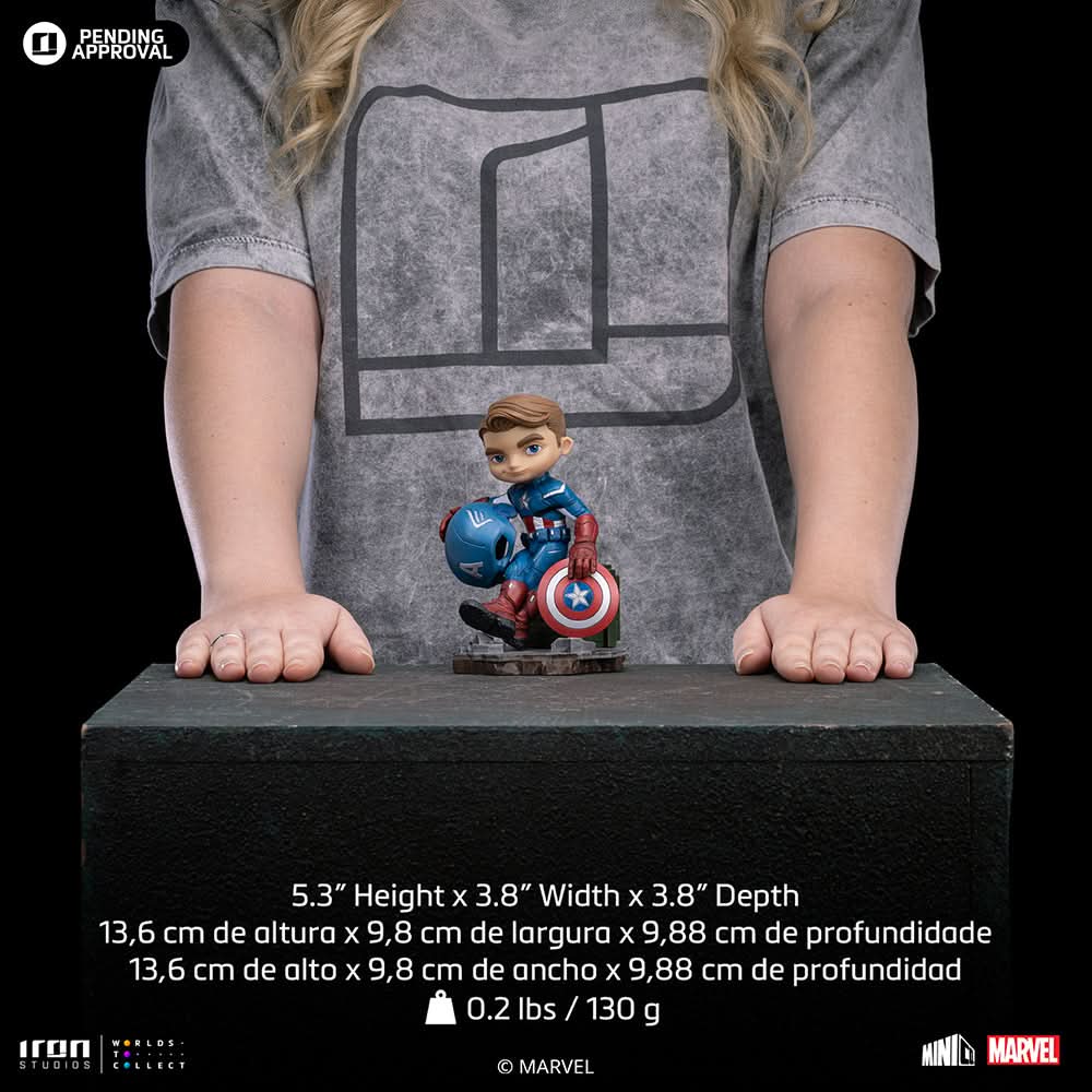 Captain America Infinity Saga MIniCo Statue - Iron Studios