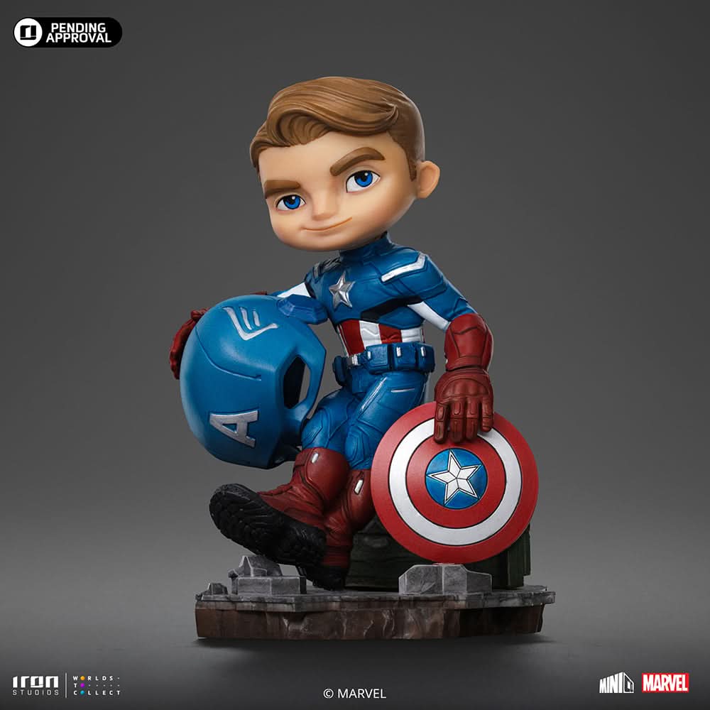 Captain America Infinity Saga MIniCo Statue - Iron Studios