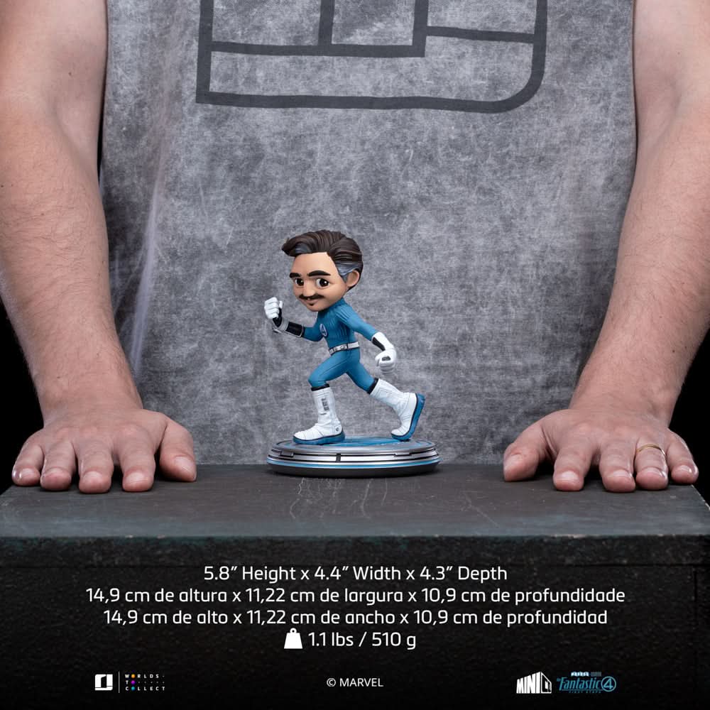 Mister Fantastic The Fantastic Four: First Steps Minico Statue - Iron Studios