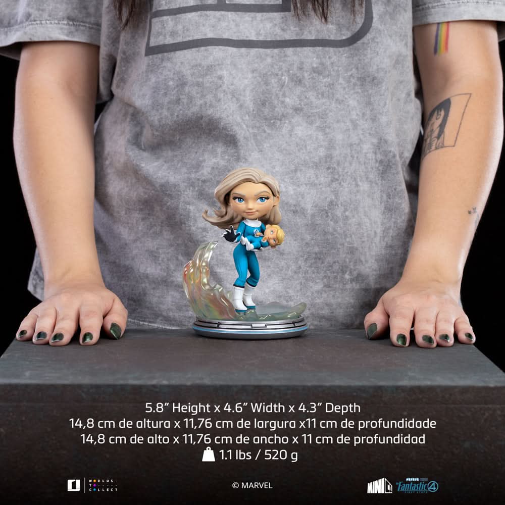 Invisible Woman The Fantastic Four: First Steps Minico Statue - Iron Studios