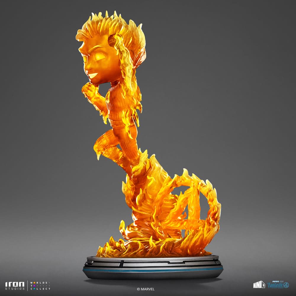 Human Torch The Fantastic Four: First Steps Minico Statue - Iron Studios