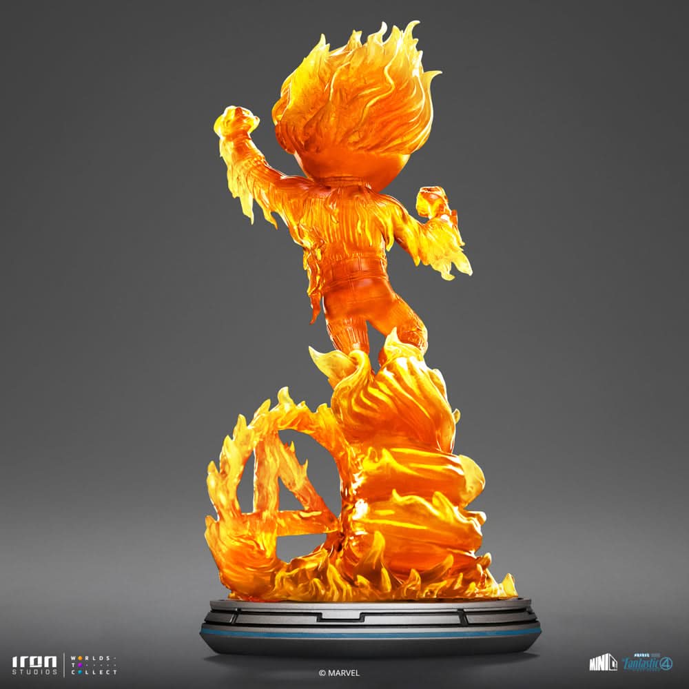 Human Torch The Fantastic Four: First Steps Minico Statue - Iron Studios