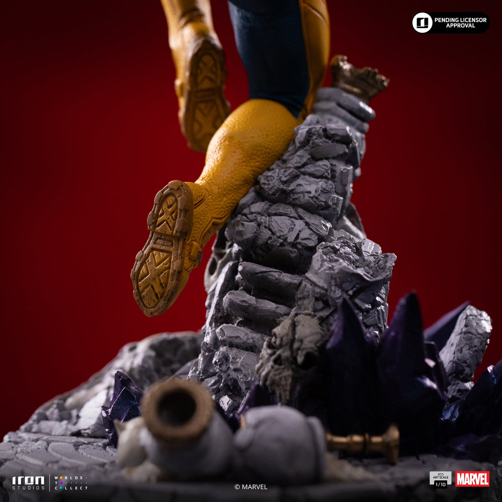 Cyclops Deluxe Infinity Gauntlet Diorama Art Scale 1/10 Statue - Iron Studios
