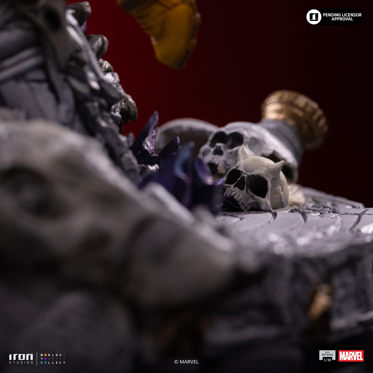 Cyclops Deluxe Infinity Gauntlet Diorama Art Scale 1/10 Statue - Iron Studios