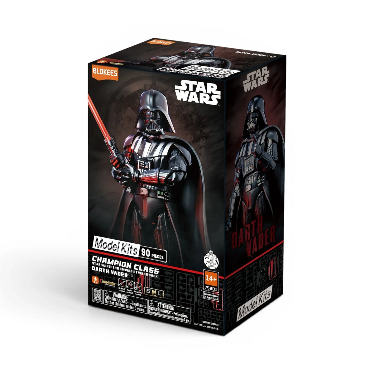 Blokees Darth Vader Action Character - Model Kit