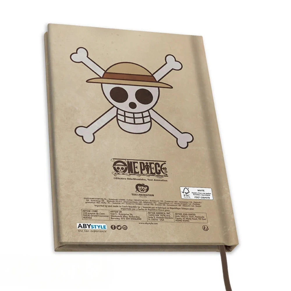 One Piece Luffy Wano Wanted A5 Notebook