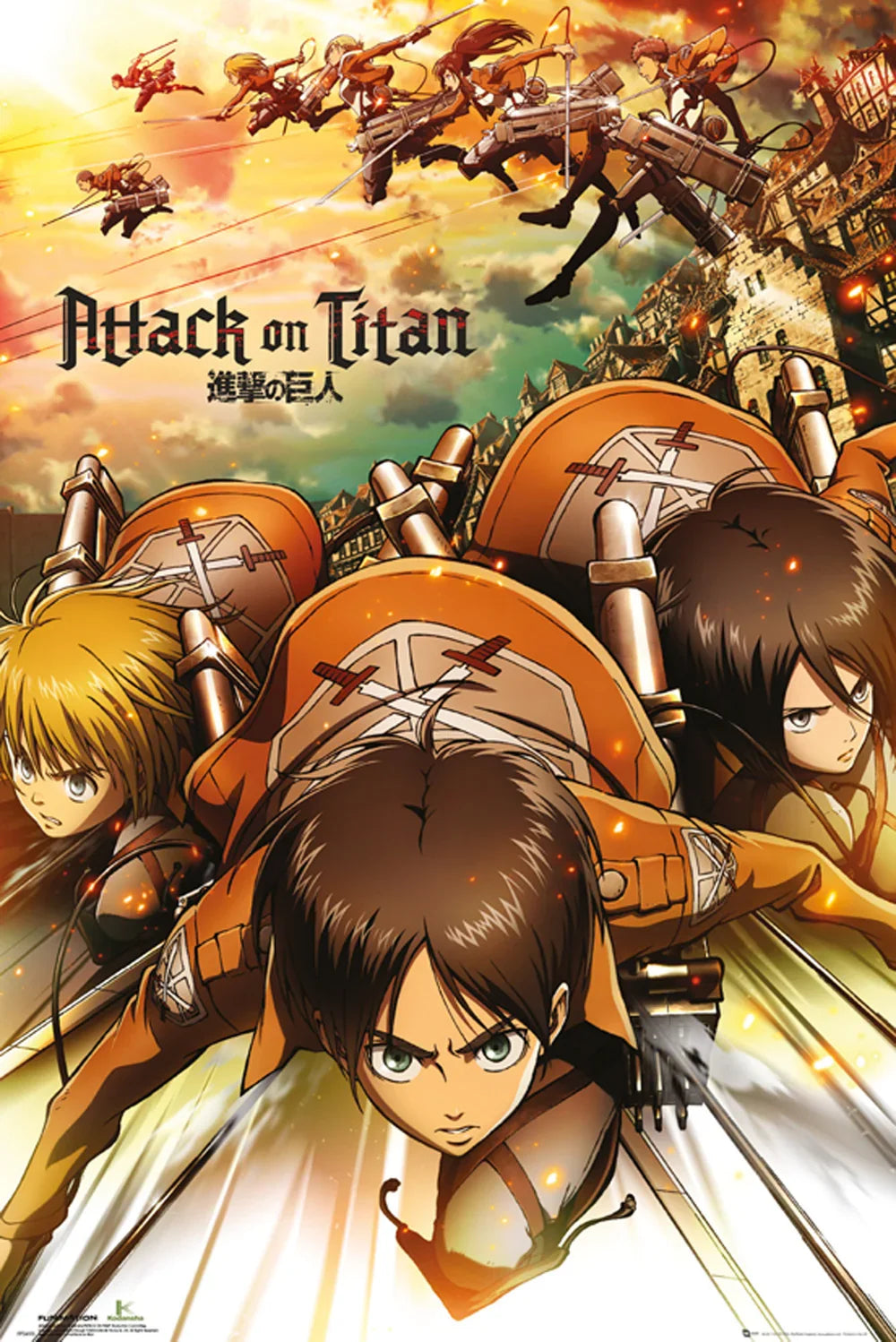 Attack On Titan Attack 61 x 91.5cm Maxi Poster
