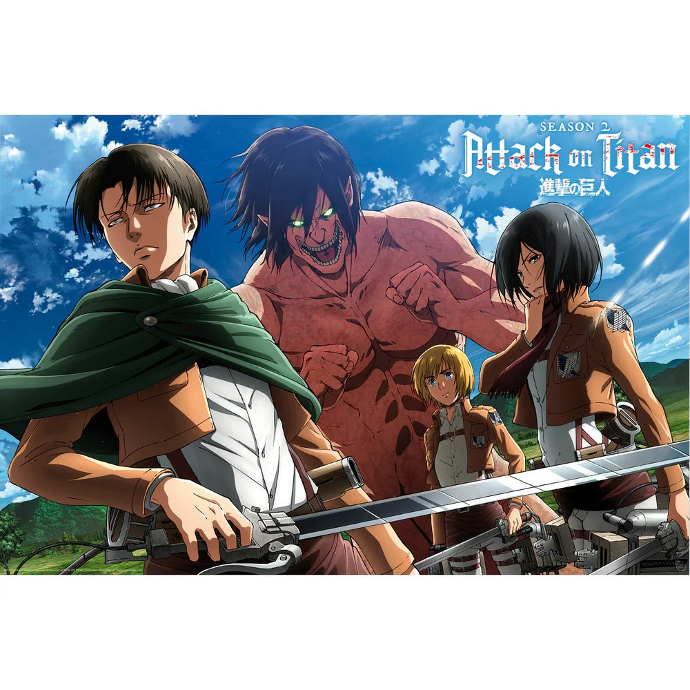 Attack on Titan Ready to fight! 61 x 91.5cm Maxi Poster