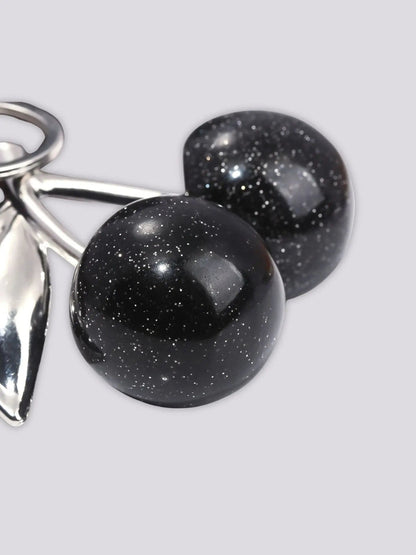 BLACK CHERRY BAG CHARM