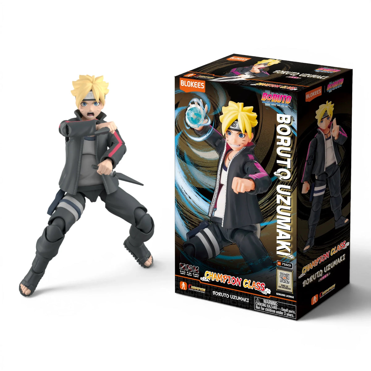 Blokees Boruto Uzumaki Action Character - Model Kit