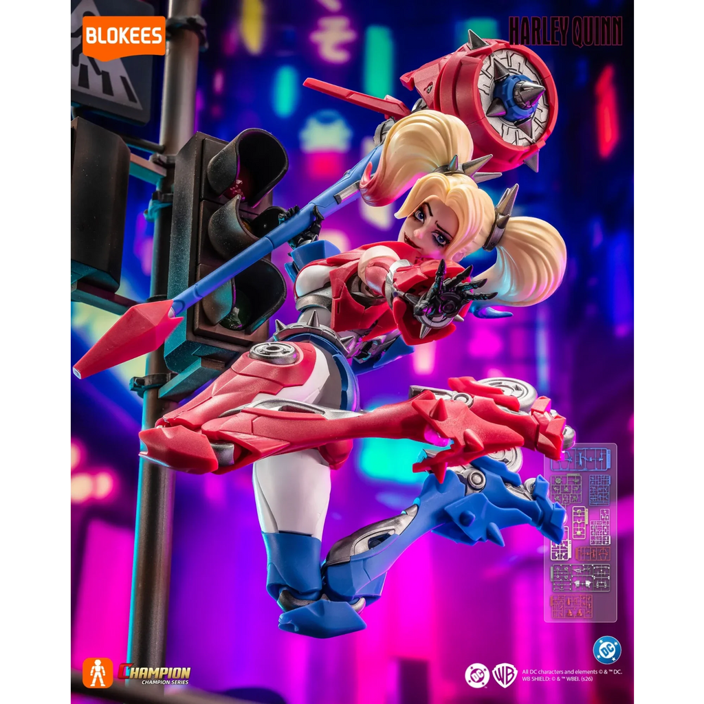 Blokees Harley Quinn Action Character - Model Kit