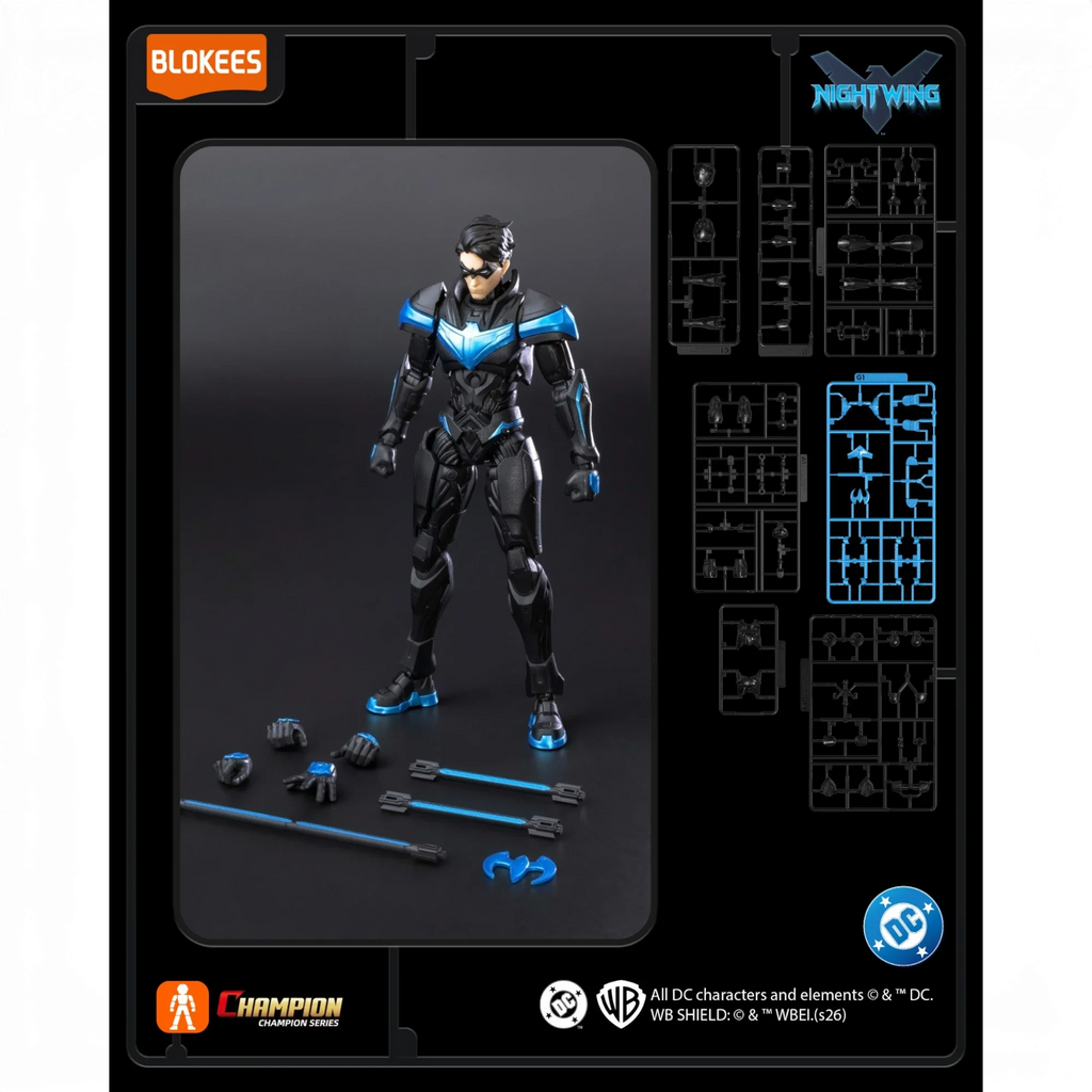 Blokees Nightwing Action Character - Model Kit