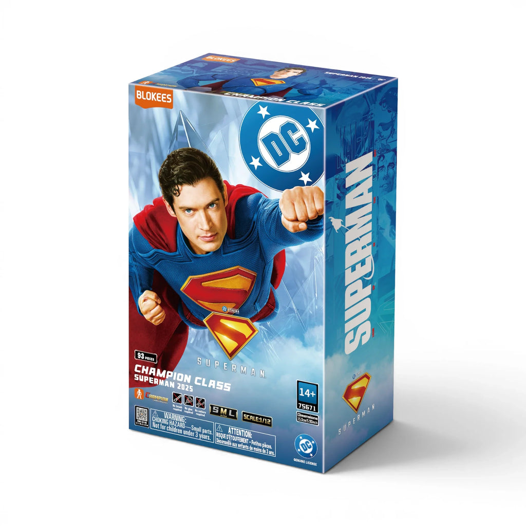 Blokees Superman (2025) Action Character - Model Kit