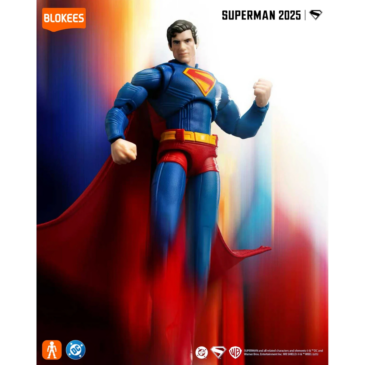 Blokees Superman (2025) Action Character - Model Kit