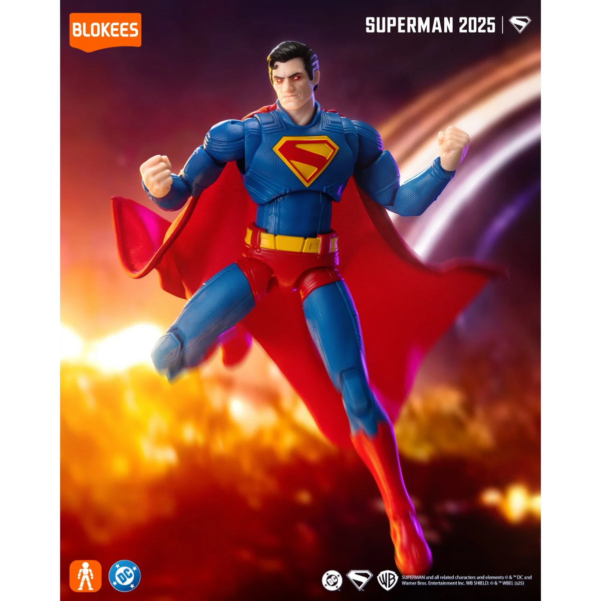 Blokees Superman (2025) Action Character - Model Kit