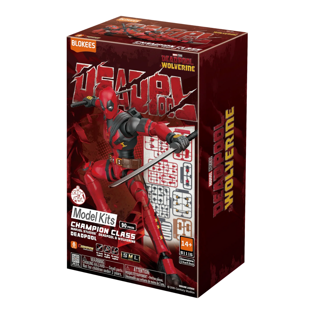 Blokees Deadpool Action Character - Model Kit