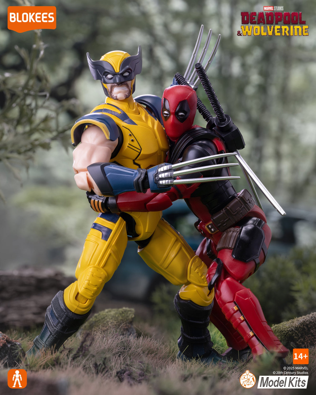 Blokees Deadpool Action Character - Model Kit