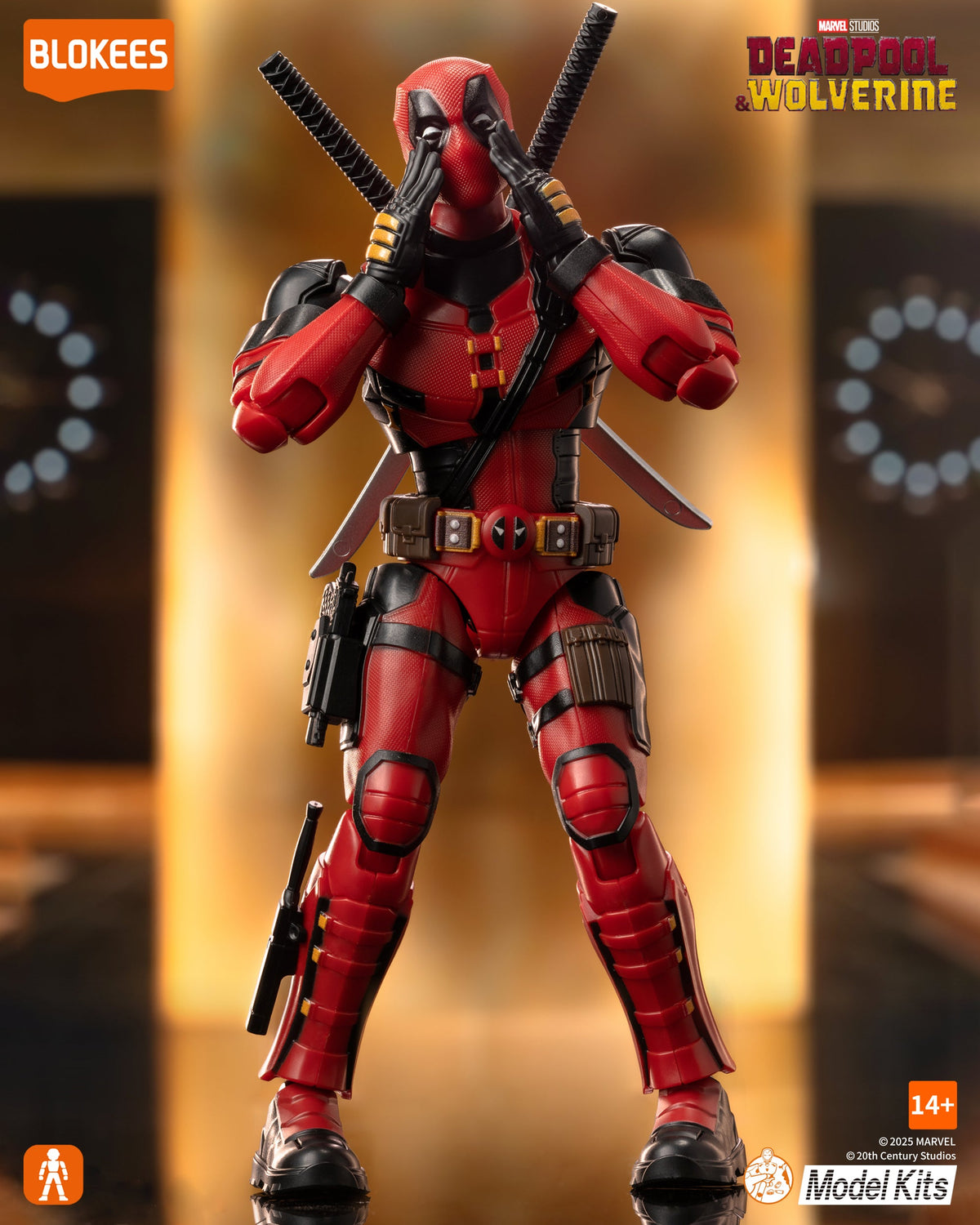 Blokees Deadpool Action Character - Model Kit