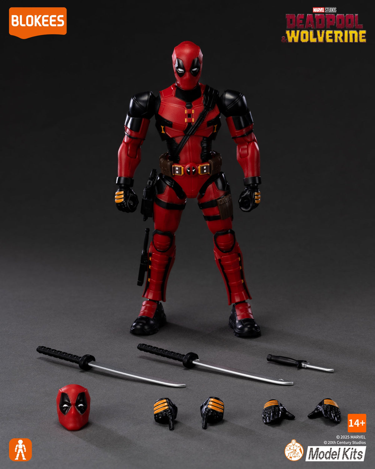 Blokees Deadpool Action Character - Model Kit
