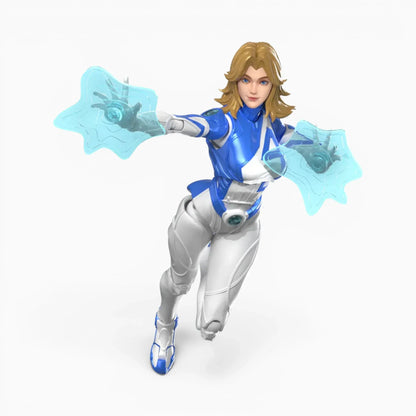 Blokees Marvel Rivals Invisible Woman Action Character - Model Kit