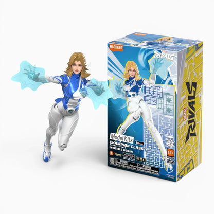 Blokees Marvel Rivals Invisible Woman Action Character - Model Kit
