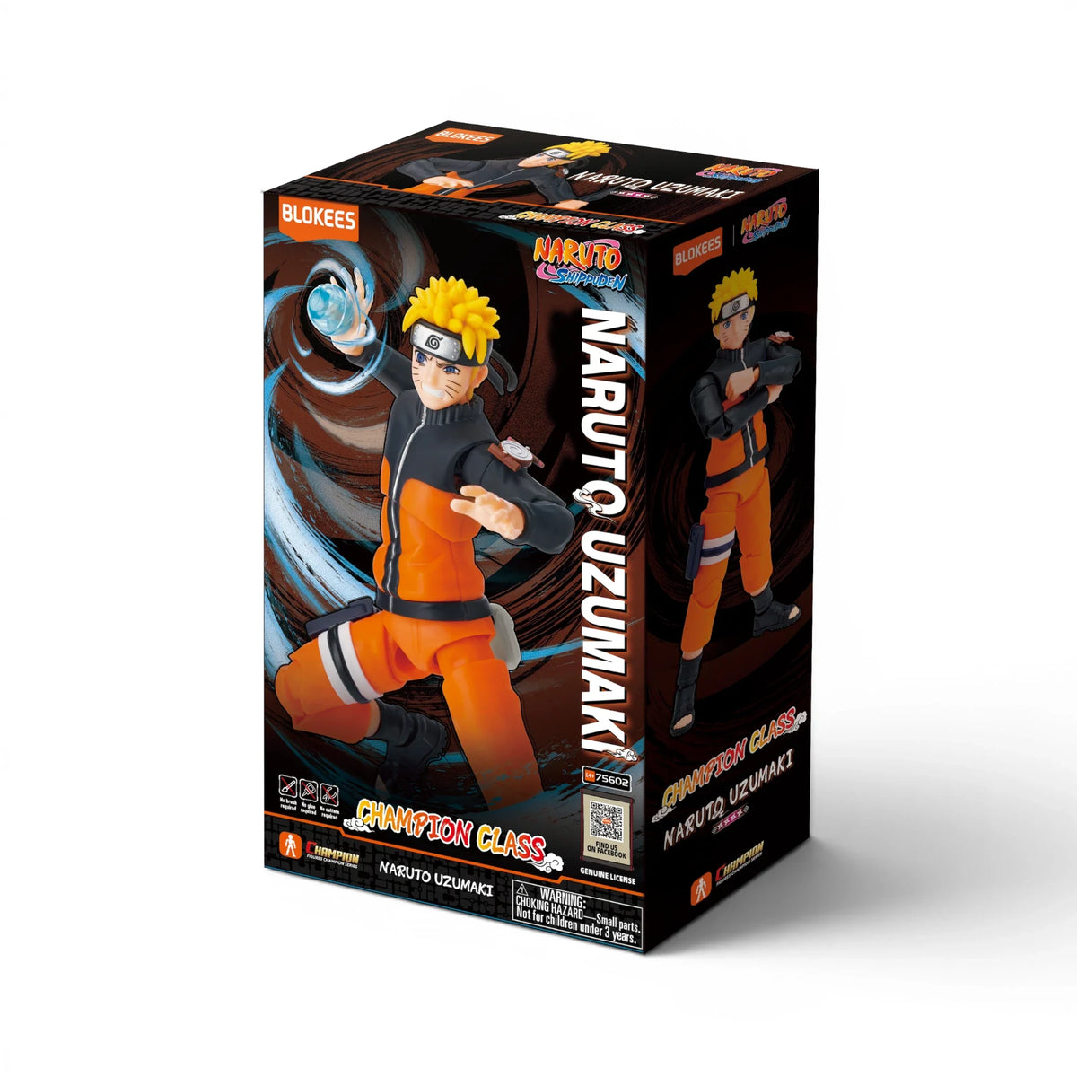 Blokees Naruto Uzumaki Action Character - Model Kit