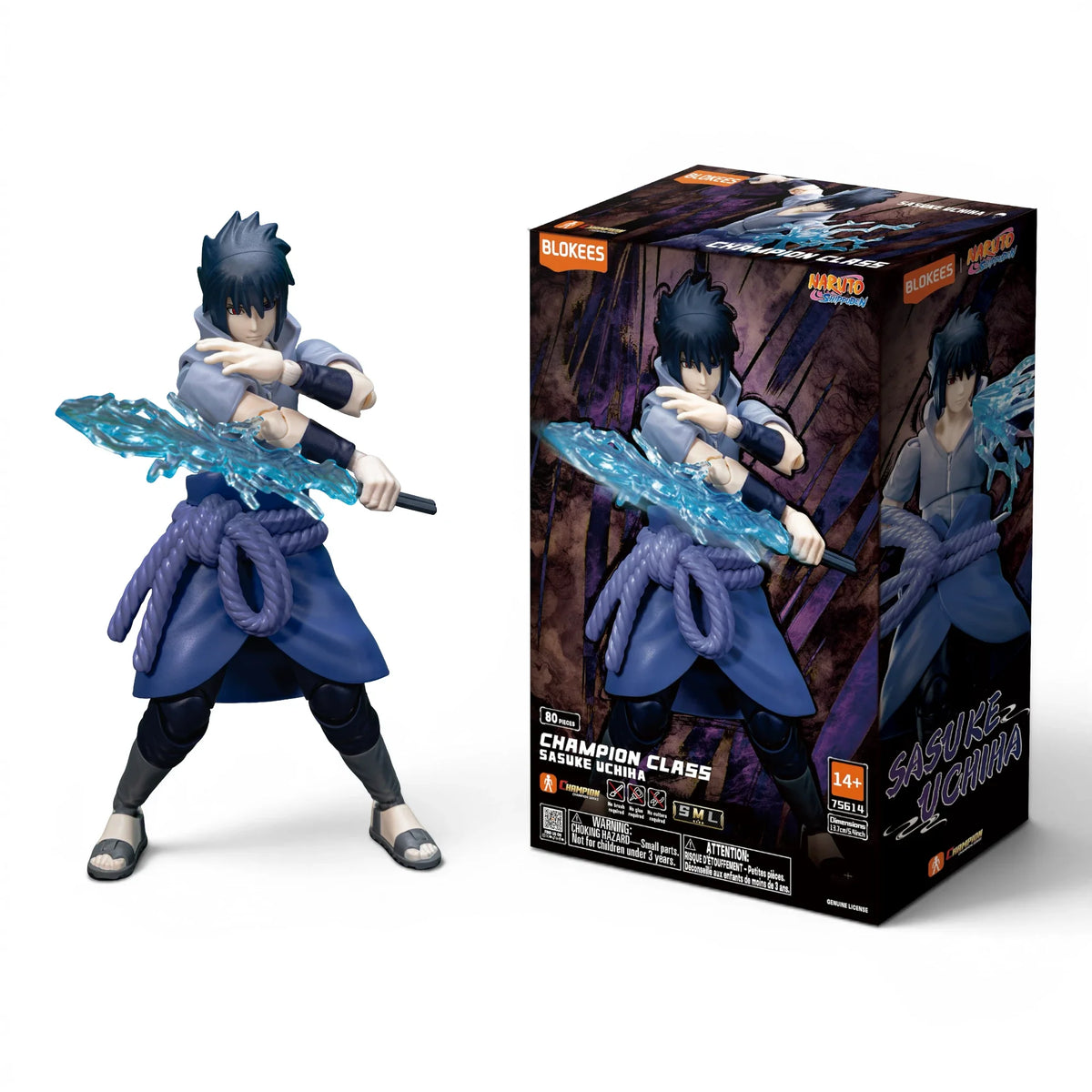 Blokees Sasuke Uchiha Action Character - Model Kit