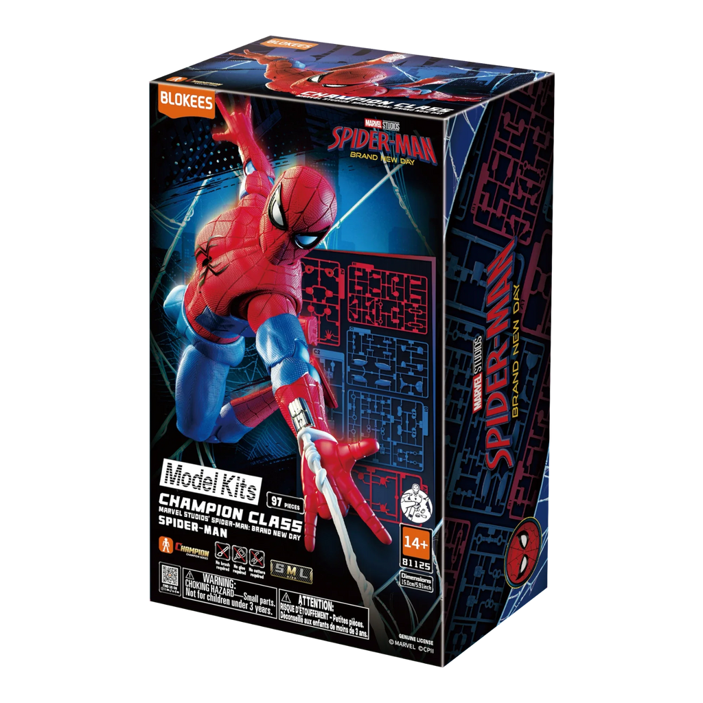 Blokees Spiderman Brand New Day Action Character - Model Kit