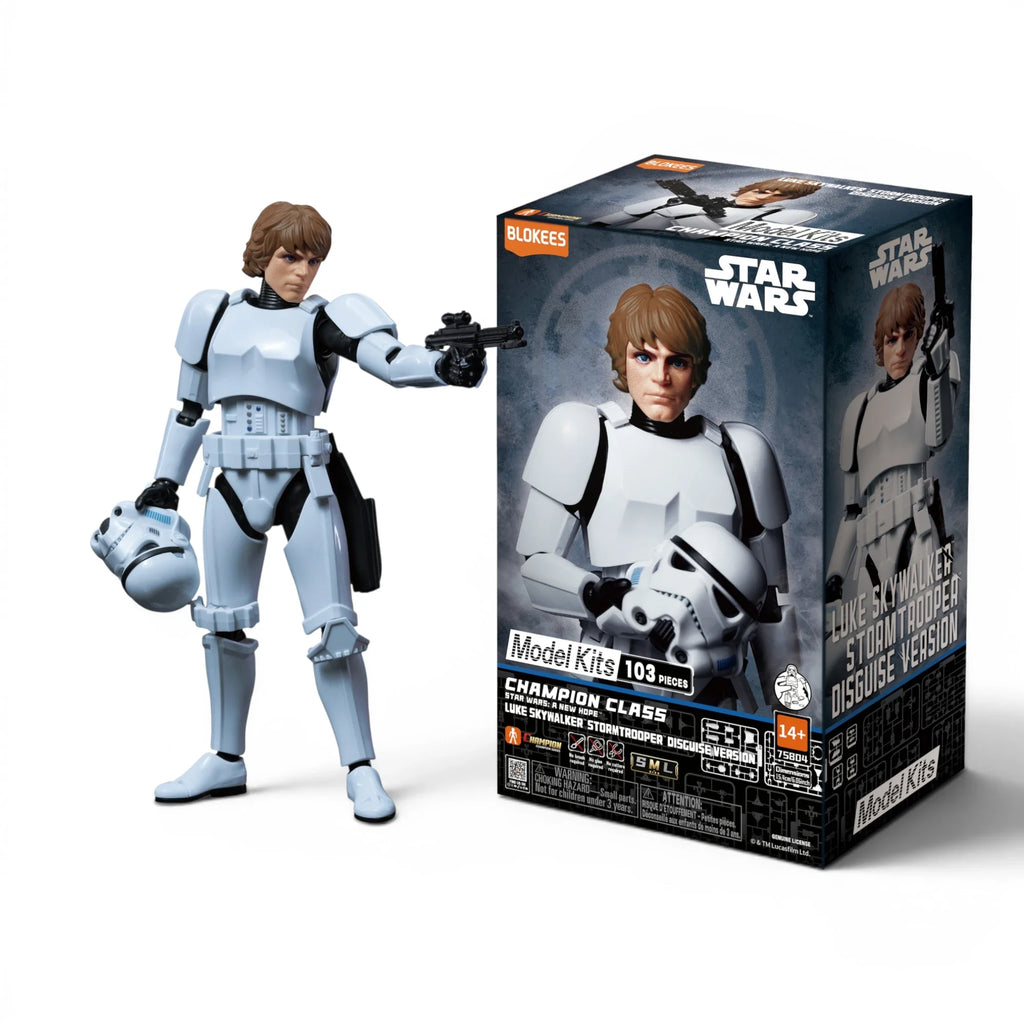 Blokees Luke Skywalker Action Character - Model Kit