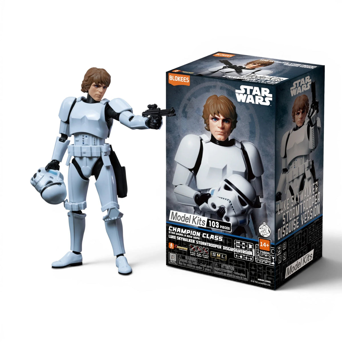 Blokees Luke Skywalker Action Character - Model Kit