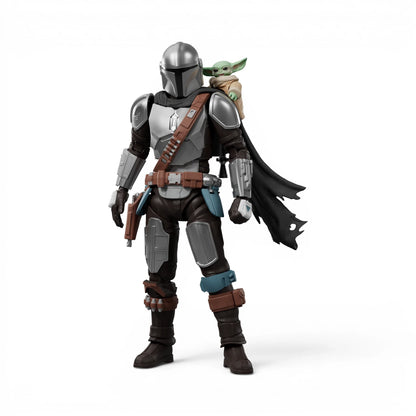 Blokees Din Djarin & Grogu Action Character - Model Kit