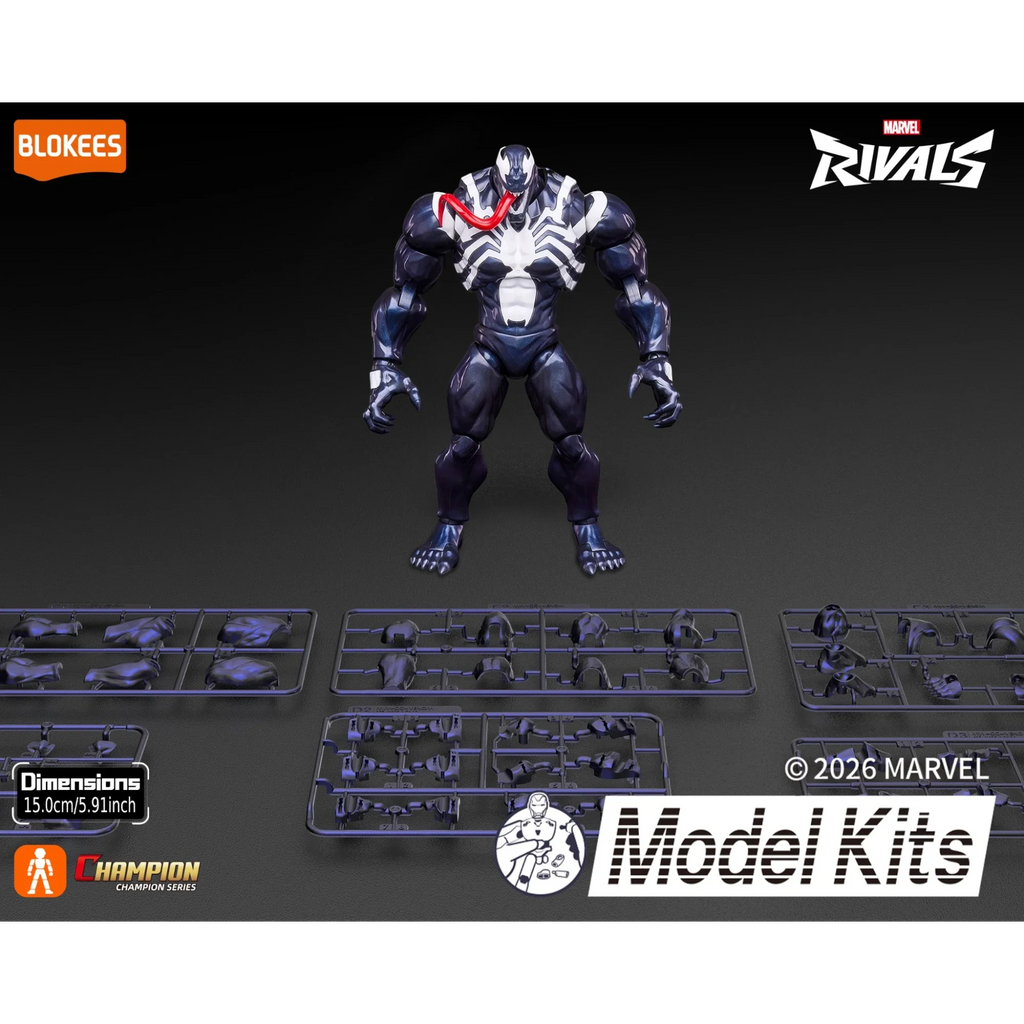 Blokees Marvel Rivals Venom Action Character - Model Kit