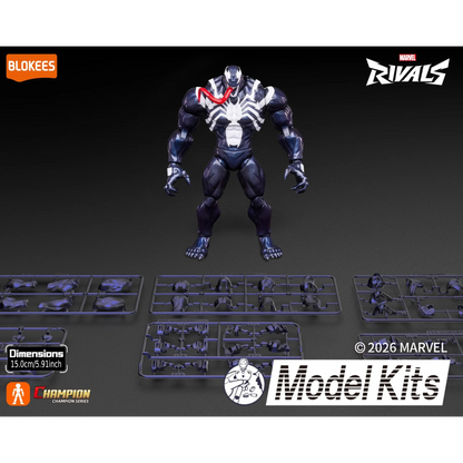 Blokees Marvel Rivals Venom Action Character - Model Kit