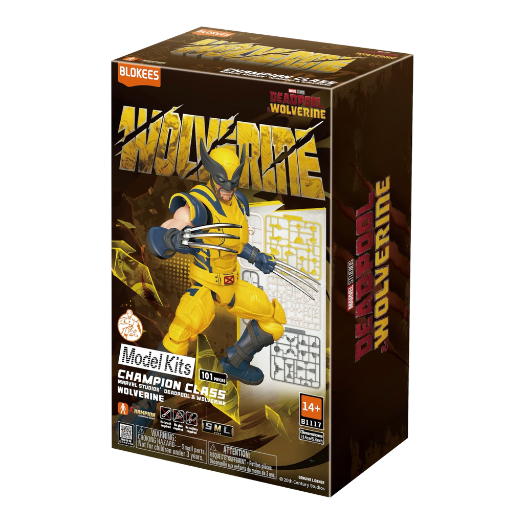 Blokees Wolverine Action Character - Model Kit