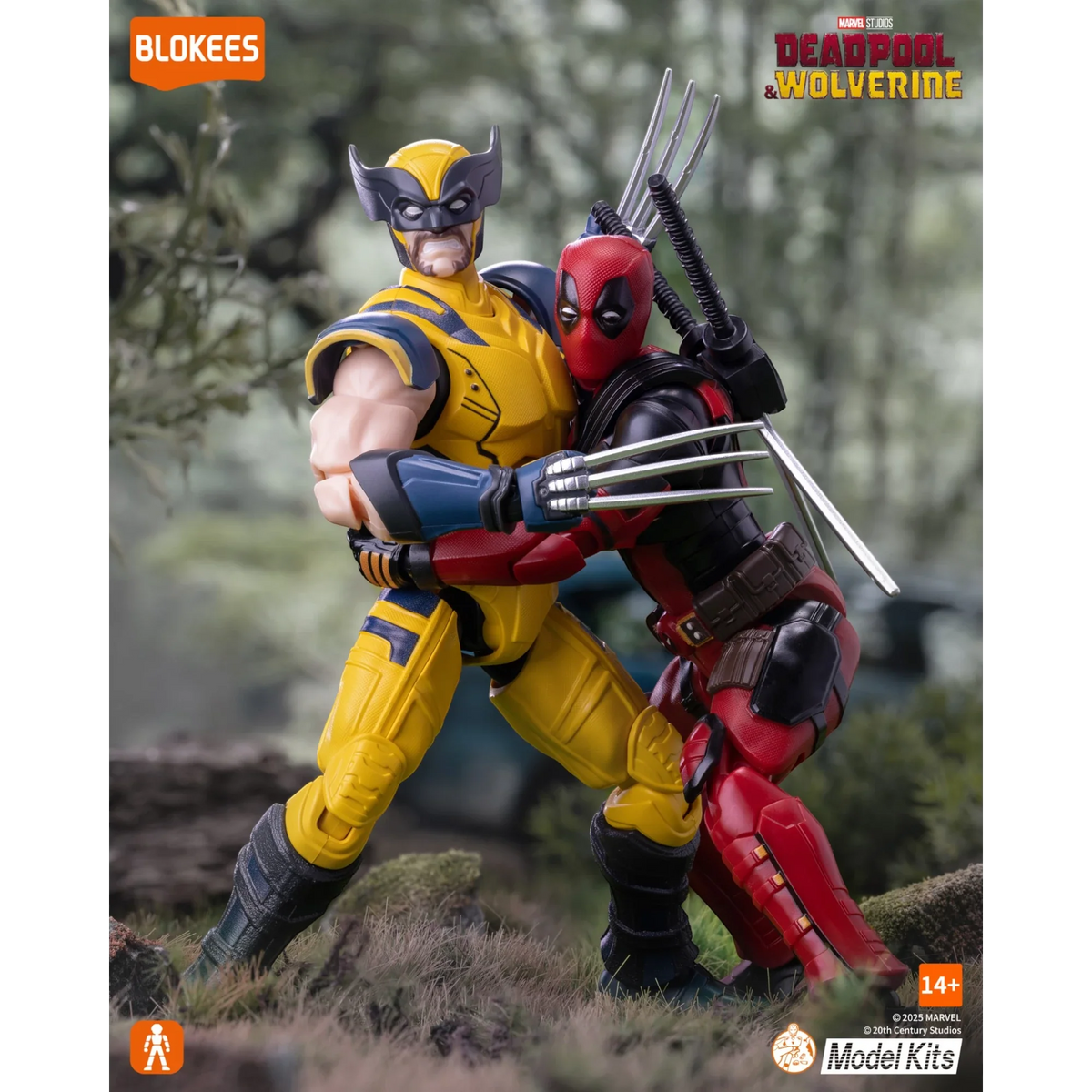 Blokees Wolverine Action Character - Model Kit