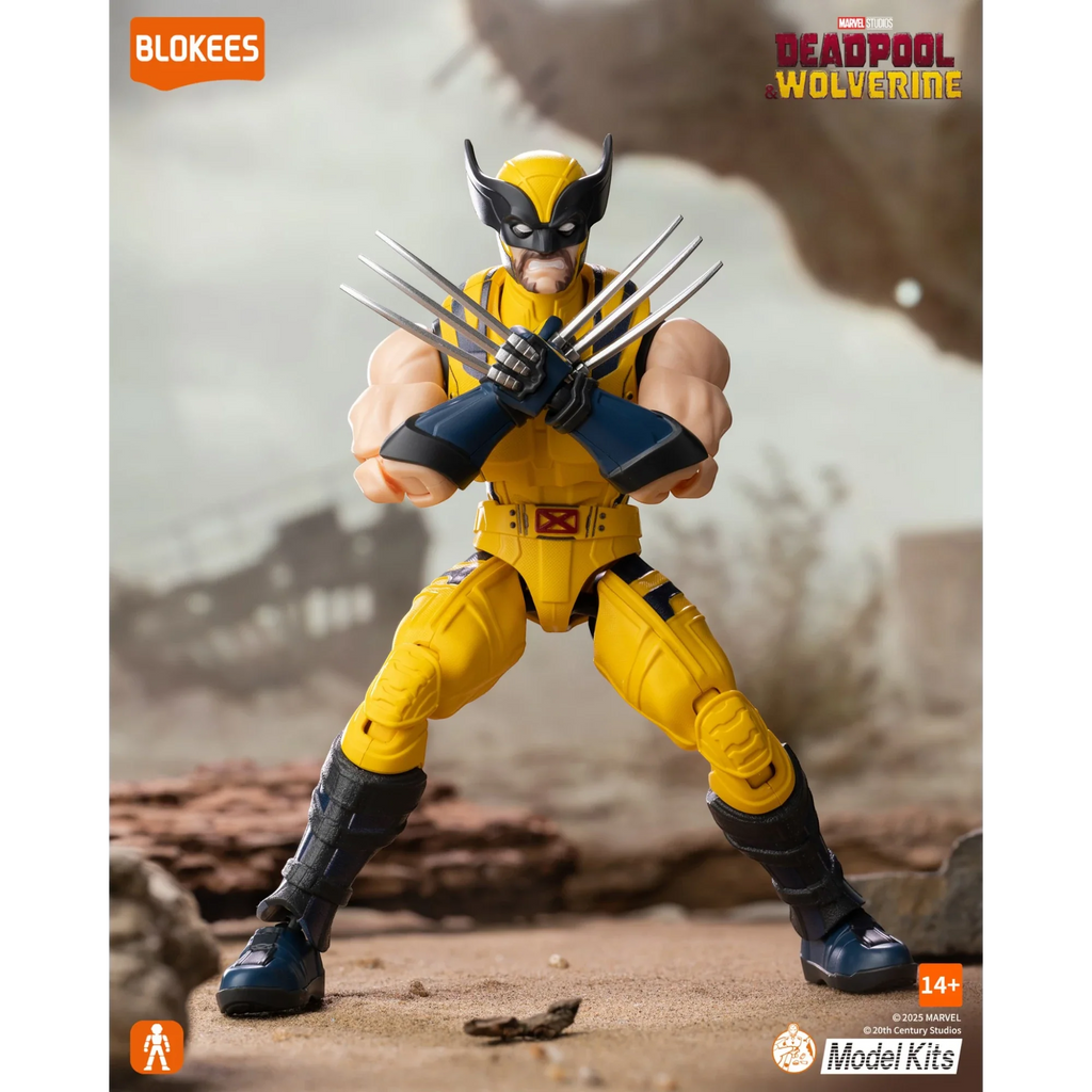 Blokees Wolverine Action Character - Model Kit